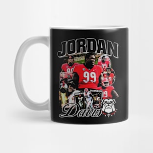 Jordan Davis College Vintage Bootleg Mug